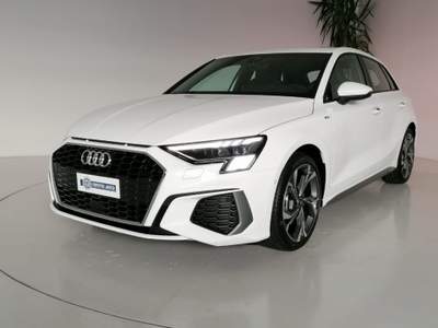 Audi A3 SPB 35 TDI S tronic S line edition LED MATRIX Bianco usata Occhiobello
