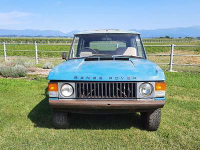 Land Rover Range Rover 3500 Prima Serie Suffisso A Blu/Azzurro usata RONCADE