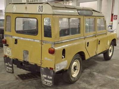 Land Rover Defender 109 DIESEL 6 POSTI Beige usata TORINO