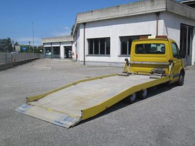 Renault Master T35 2.8 dCi 16V Carroattrezzi Comear PF-1500 E-5 Giallo usata PANDINO