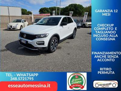 Volkswagen T-Roc 2.0 TDI SCR Style BlueMotion Technology United Bianco usata Spadafora