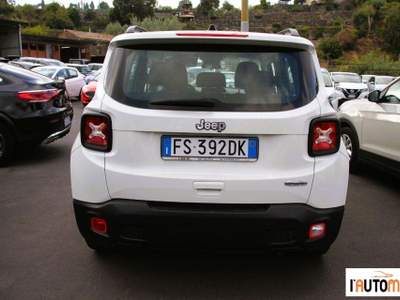 Jeep Renegade  1.6 mjt Longitude 105cv Bianco usata Aci Catena