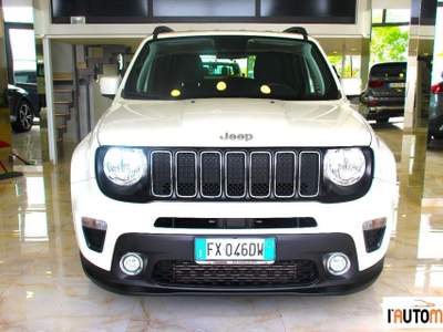 Jeep Renegade  1.6 mjt Longitude 2wd 120cv ddct Bianco usata Aci Catena