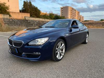 BMW Serie 6 Gran Coupé 640d IVA ESPOSTA! GARANZIA 1 ANNO Blu/Azzurro usata Matera