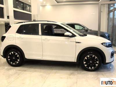 Volkswagen T-Cross  1.0 tsi R-LINE 95cv Bianco usata Aci Catena