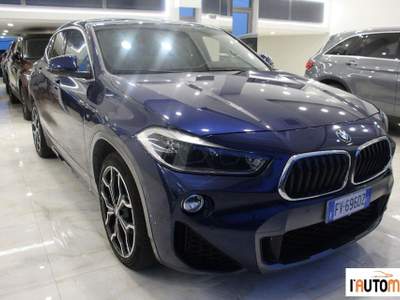 BMW X2  xdrive18d Msport auto Blu/Azzurro usata Aci Catena