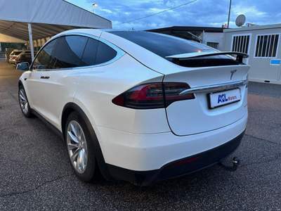 Tesla Model X Long Range AWD 7Posti con Gancio Traino Bianco usata San Giovanni Lupatoto