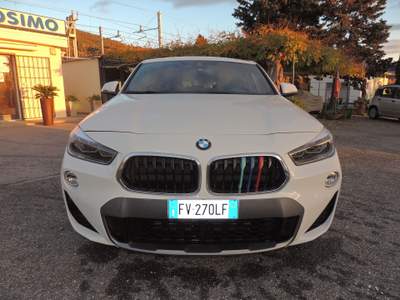 BMW X2 xdrive 20d Msport auto Bianco usata Livorno