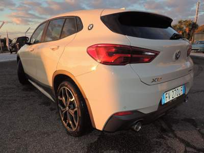 BMW X2 xdrive 20d Msport auto Bianco usata Livorno