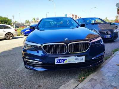 BMW Serie 5 520d 520d Luxury Blu/Azzurro usata San Nicola la Strada