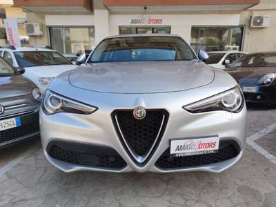 Alfa Romeo Stelvio 2.2 t Business rwd 190cv auto my19 Grigio usata Mazzarrone
