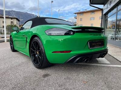 Porsche 718 718 4.0 GTS 400 CV! MANUALE! IVA ESPOSTA! Verde usata Rovereto