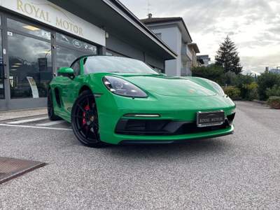 Porsche 718 718 4.0 GTS 400 CV! MANUALE! IVA ESPOSTA! Verde usata Rovereto