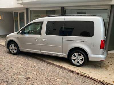 Volkswagen Caddy Maxi 2.0 TDI 102 CV DSG Comfortline Argento usata Lana