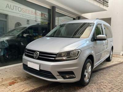 Volkswagen Caddy Maxi 2.0 TDI 102 CV DSG Comfortline Argento usata Lana