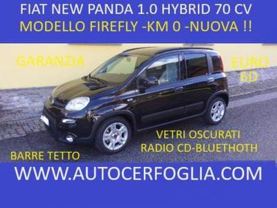 Fiat Panda 1.0 firefly hybrid s-KM0 PRONTA CONSEGNA ! Nero usata Samolaco