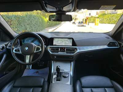 BMW Serie 4 420d d 190cv Coupé M-Sport 48V - Uff. Italiana Nero usata Castellaneta