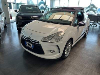 DS Automobiles DS 3 1.6 e-HDi 90 airdream Sport Chic Cabrio Bianco usata Legnago