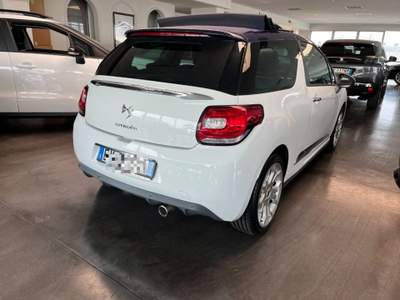 DS Automobiles DS 3 1.6 e-HDi 90 airdream Sport Chic Cabrio Bianco usata Legnago