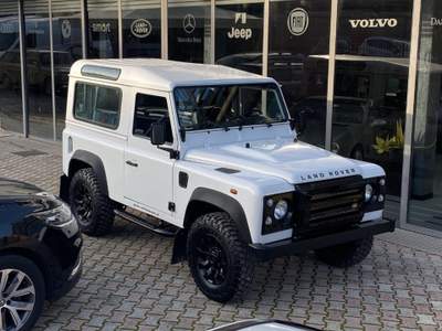 Land Rover Defender 90 2.2 TD4 Station Wagon Bianco usata Acquasparta