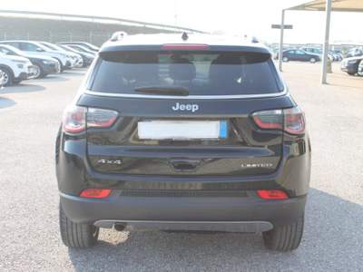 Jeep Compass 2.0 Multijet II 170 CV aut. 4WD Limited Nero usata San Salvatore Telesino