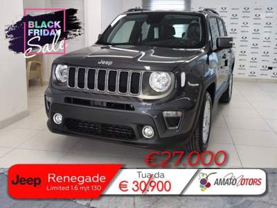 Jeep Renegade Renegade 1.6 mjt Limited 2wd 130cv Grigio usata Mazzarrone