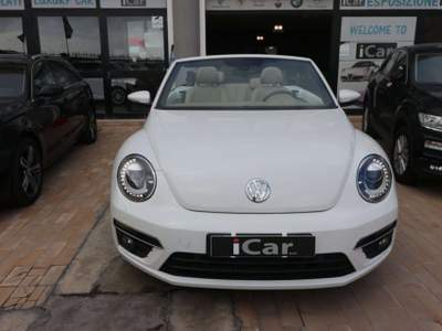 Volkswagen Maggiolino RLine Cabrio 2.0 tsi Sport dsg Bianco usata Marsala