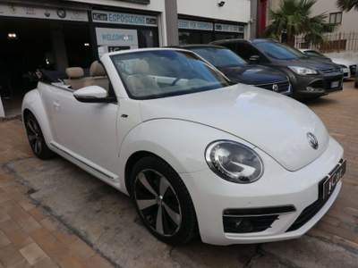 Volkswagen Maggiolino RLine Cabrio 2.0 tsi Sport dsg Bianco usata Marsala