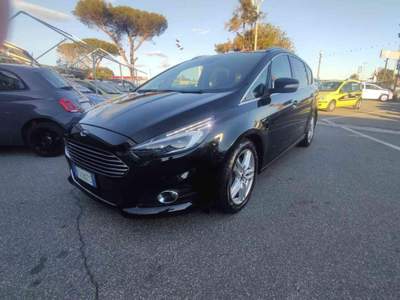 Ford S-Max 2.0 EcoBlue 190CV  Aut. Titanium pochi km unipro Nero usata Roma