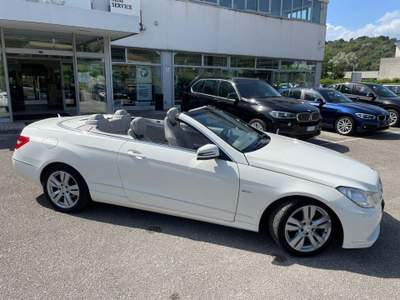 Mercedes-Benz Classe E CDI Cabrio Blue EFFICIENCY Executive Bianco usata Ceppaloni