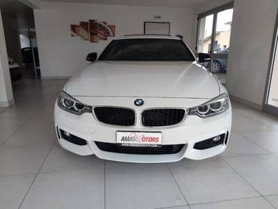 BMW Serie 4 420d 420d Msport 184cv auto Bianco usata Mazzarrone