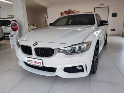BMW Serie 4 420d 420d Msport 184cv auto Bianco usata Mazzarrone