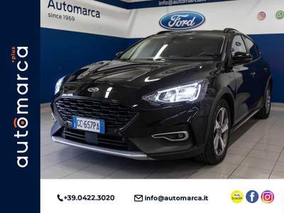 Ford Focus 1.0 EcoBoost Hybrid 125 CV 5p. Active Nero usata Silea