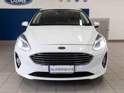 Ford Fiesta 1.0 Ecoboost Hybrid 125 CV 5 porte Titanium Bianco usata Silea