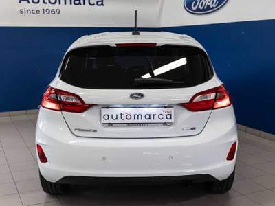 Ford Fiesta 1.0 Ecoboost Hybrid 125 CV 5 porte Titanium Bianco usata Silea