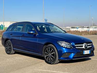 Mercedes-Benz Classe C 9rapporti FullLed Blu/Azzurro usata Carpi