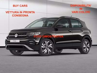 Volkswagen T-Cross VW T-CROSS 1.0 TSI STYLE 110CV DSG Nero usata Roma