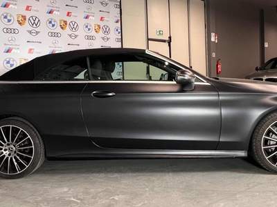 Mercedes-Benz Classe C d Auto 4Matic Cabrio Premium Plus Nero usata Settimo Torinese