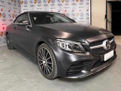 Mercedes-Benz Classe C d Auto 4Matic Cabrio Premium Plus Nero usata Settimo Torinese