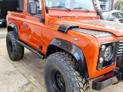 Land Rover Defender 110 2.5 Tdi Arancione usata Marsala