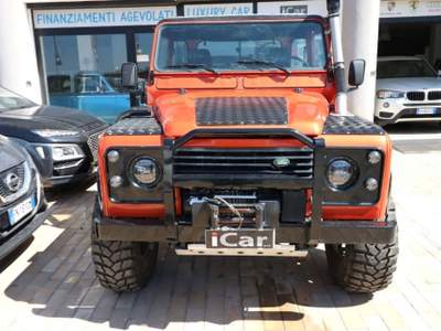 Land Rover Defender 110 2.5 Tdi Arancione usata Marsala