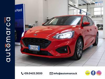 Ford Focus 1.0 EcoBoost Hybrid 125 CV 5p. ST-Line Rosso usata Silea
