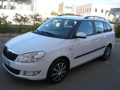 Skoda Fabia 1.6 TDI CR 90CV Wagon Ambition Bianco usata Montemesola