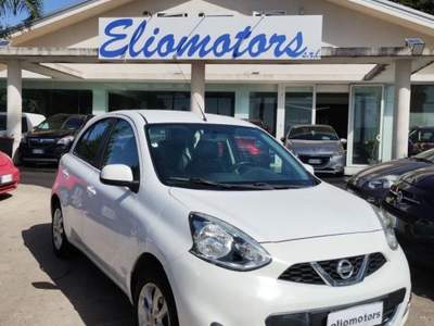 Nissan Micra  1.2 12V 5p. GPL Eco Acenta Bianco usata Modica