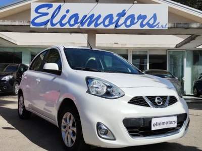 Nissan Micra  1.2 12V 5p. GPL Eco Acenta Bianco usata Modica