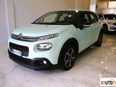Citroen C3  1.6 bluehdi Feel s&s 75cv Verde usata Aci Catena