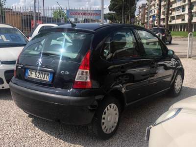 Citroen C3 1100 BENZINA KM CERTIFICATI 2007 Nero usata Acerra