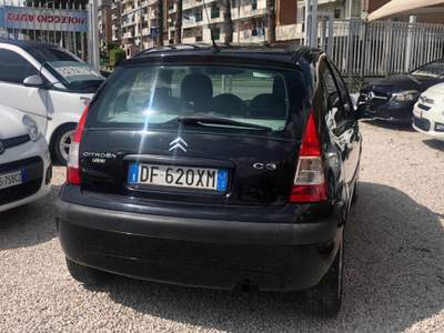Citroen C3 1100 BENZINA KM CERTIFICATI 2007 Nero usata Acerra