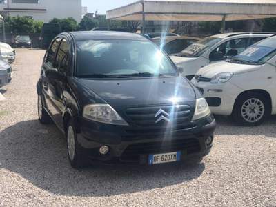Citroen C3 1100 BENZINA KM CERTIFICATI 2007 Nero usata Acerra