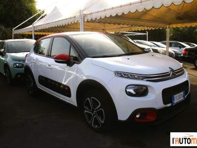 Citroen C3  1.2 puretech Shine s&s 83cv  Bianco usata Aci Catena